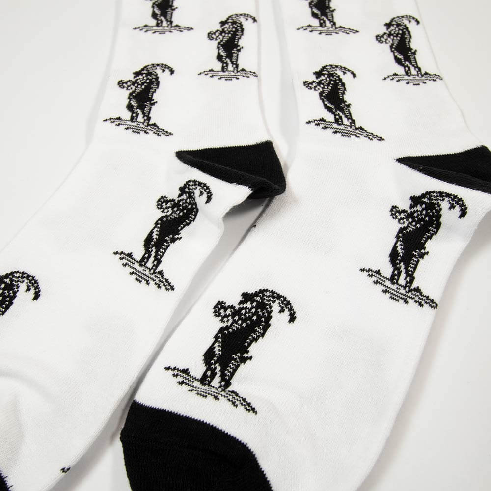 Lil Goaty Socks - White